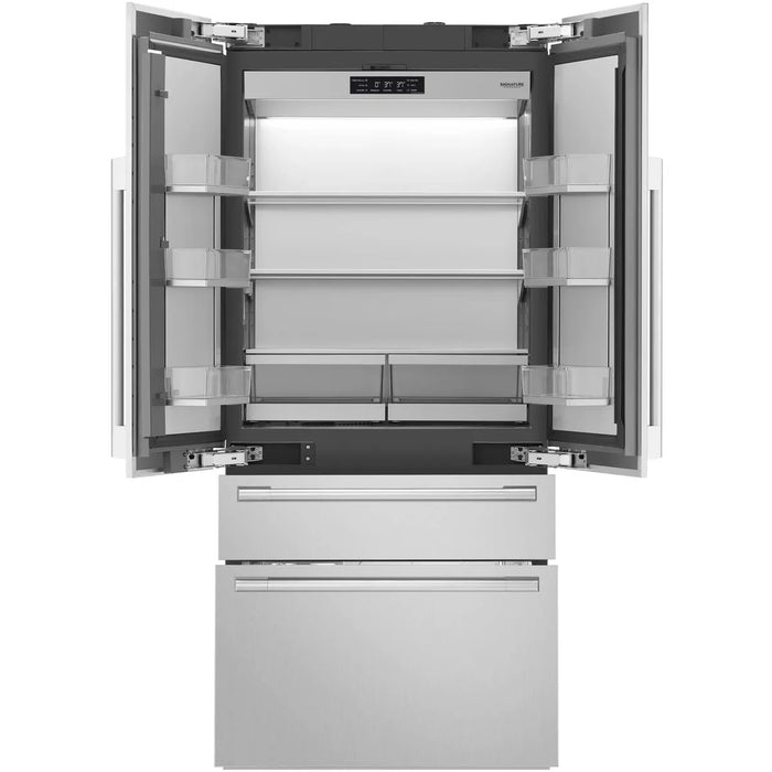 Signature Kitchen Suite 19.3 cu.ft. Built-in French-Door Refrigerator SKSFD3604P