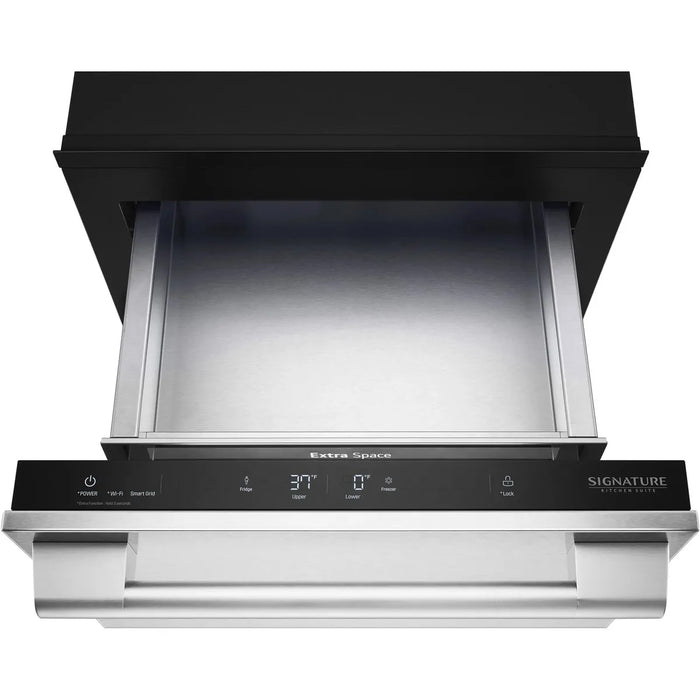 Signature Kitchen Suite Built-in 24 inch Undercounter Convertible Refrigerator and Freezer Drawers SKSUD2402P