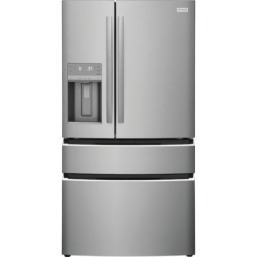 Frigidaire Gallery 4-Door Stainless Steel French Door Refrigerator with Water and Ice Dispenser - Model GRMS2773AF.