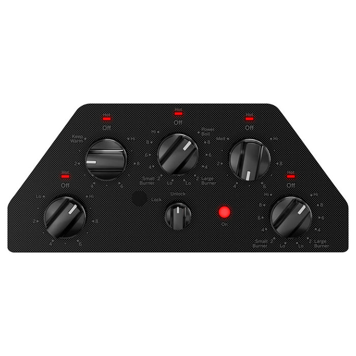 GE 30" Built-in Knob Control Electric Cooktop Black- JEP5030DTBB