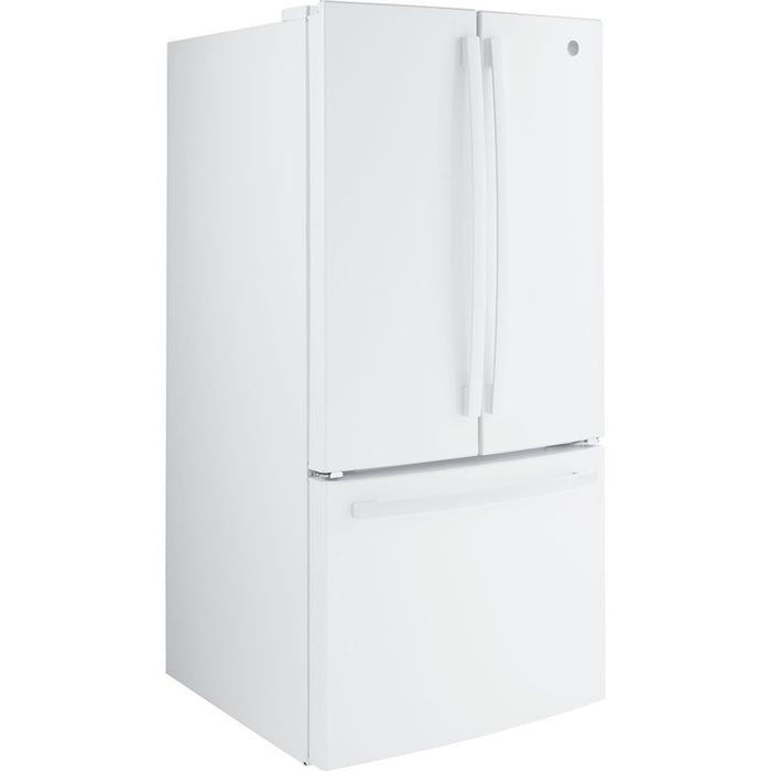 GE 18.6 Cu. Ft. Counter-depth French-door Refrigerator White - GWE19JGLWW