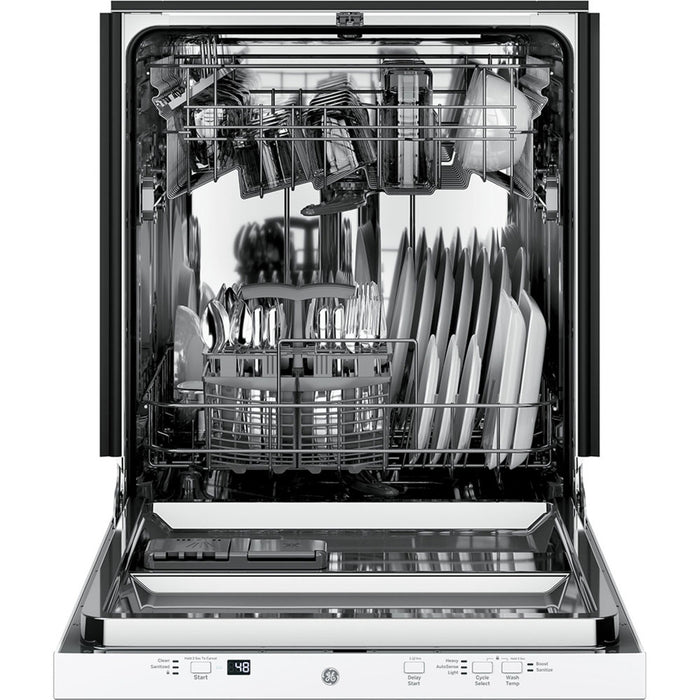 GE® 24" Built-in Dishwasher White - GDT225SGLWW