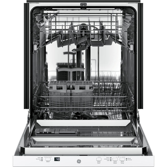 GE® 24" Built-in Dishwasher White - GDT225SGLWW