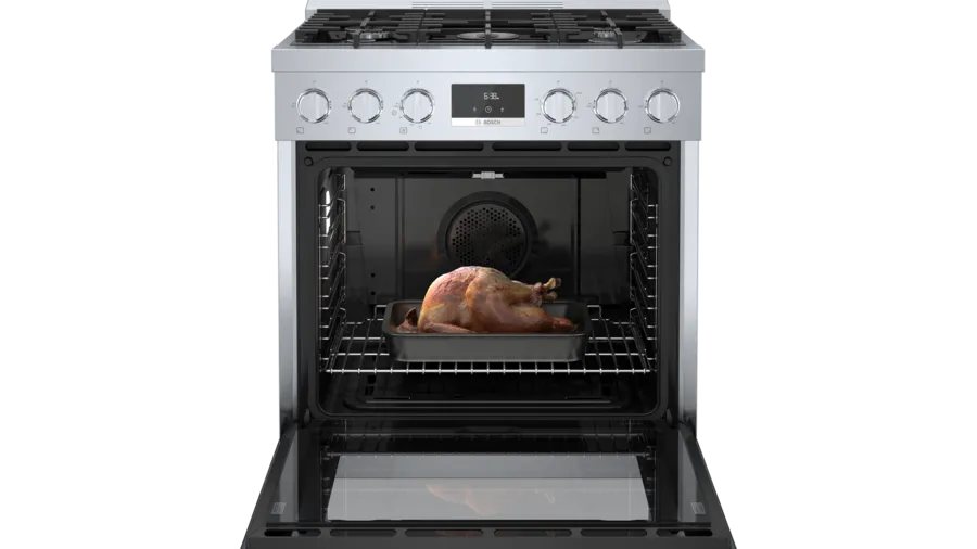 800 Series Dual Fuel Freestanding Range Stainless Steel HDS8055C