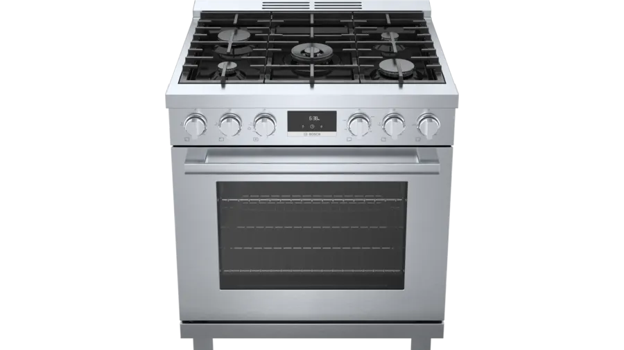 800 Series Dual Fuel Freestanding Range Stainless Steel HDS8055C