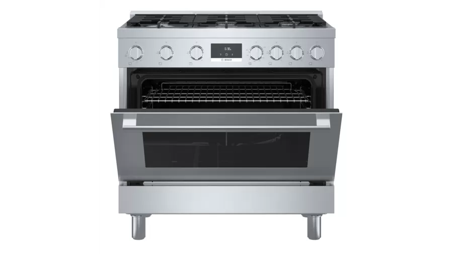 800 Series Gas Freestanding Range 36'' Stainless Steel HGS8655UC