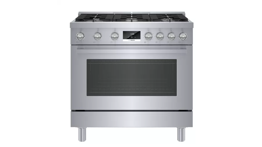 800 Series Gas Freestanding Range 36'' Stainless Steel HGS8655UC