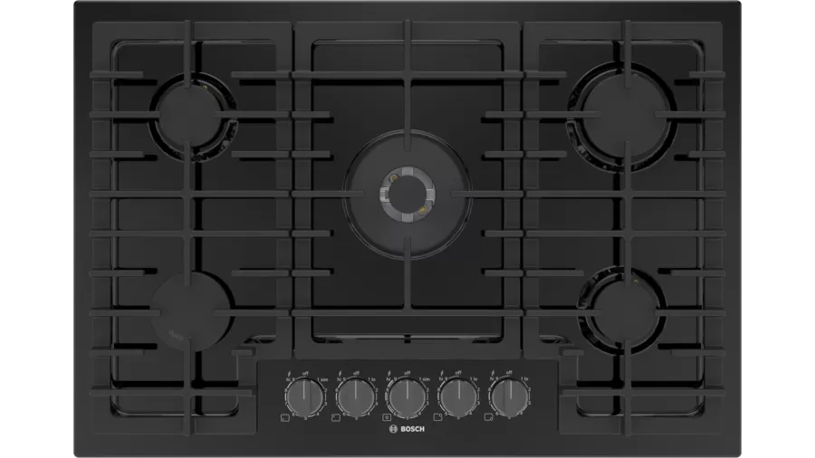 800 Series Gas Cooktop 30'' Black - NGM8049UC