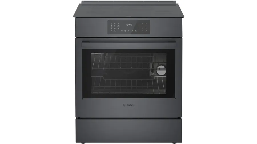 800 Series Induction Slide-in Range Black Stainless Steel HII8047C