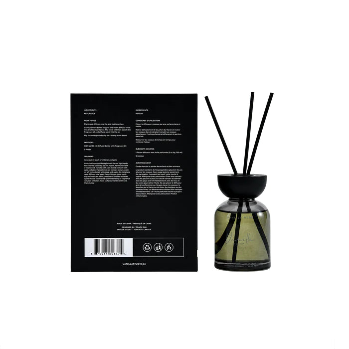 Vanilla Bean Reed Diffuser, 150ml - 521D001-VB-150