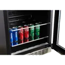 AVIVA BEVERAGE CENTRE ABBC120SS 120 CAN + 7 BOTTLES