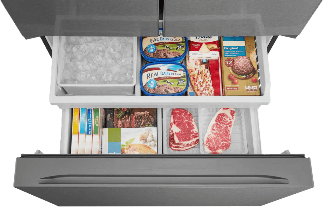 AVIVA ARBM265FDSE 26.5 CU FT FRENCH DOOR BOTTOM MOUNT FRIDGE