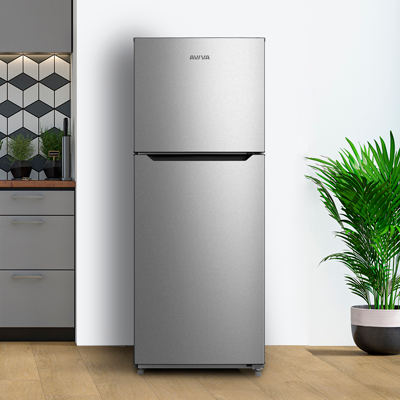 AVIVA ARTM142SB 28" 14 CU FT TOP MOUNT FRIDGE