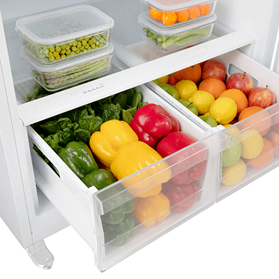 AVIVA ARTM180WE 30" TOP MOUNT 18 CU FT FRIDGE