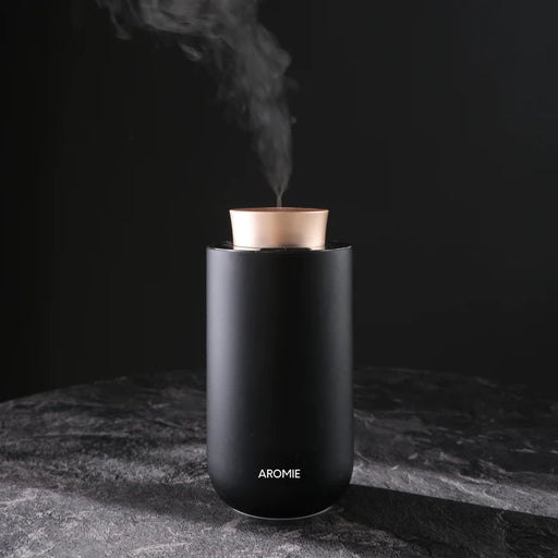 [Coming Soon] Aromie Portable Diffuser in Black and Gold color option.