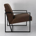 Ava Burnt Sienna Velvet Lounge Chair with BN-1425V-BRN product code.