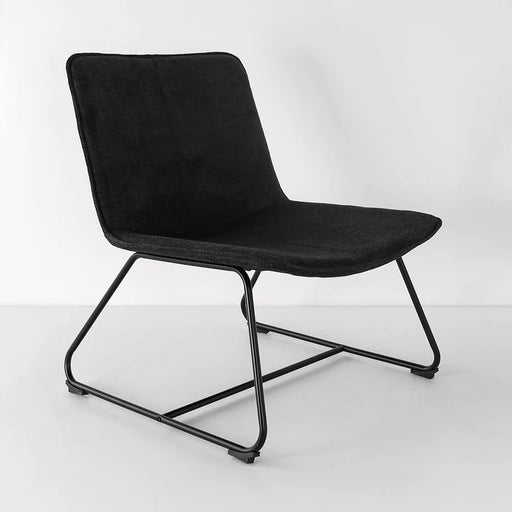 Maxwell Black Chenille Lounger with BN-1939C-BLK-2 product code.