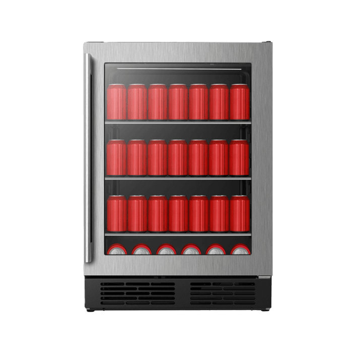 AVIVA BEVERAGE CENTRE CBC140SS3 140 CAN CAPACITY