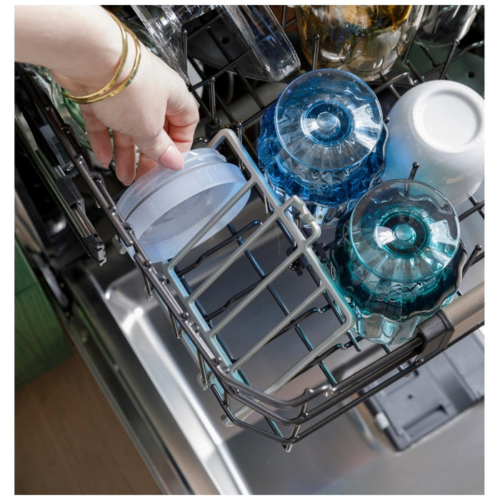 Cafe CDT858P2VS1 Dishwasher, 24 inch Exterior Width, 44 dB Decibel Level, Fully Integrated, Stainless Steel (Interior), 6 Wash Cycles, 16 Capacity (Place Settings), Hard Food Disposal, Wifi Enabled, Stainless Steel colour