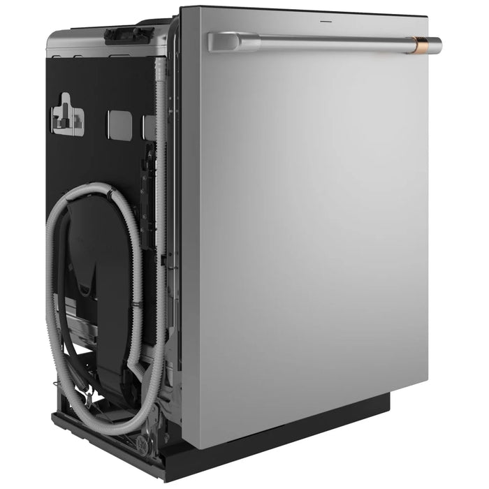 Cafe CDT888P2VS1 Dishwasher, 24 inch Exterior Width, 39 dB Decibel Level, Stainless Steel (Interior), 5 Wash Cycles, Up to 16, Hard Food Disposal, Wifi Enabled, Stainless Steel colour