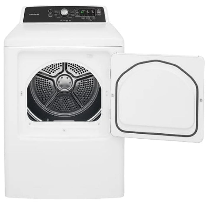 Frigidaire CFRE4120SW Electric Dryer, 27 inch Width, 6.7 cu. ft. Capacity, 5 Temperature Settings