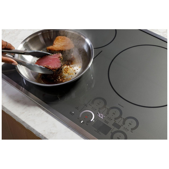 Cafe CHP90302TSS Induction Cooktop, 30 inch Exterior Width, 4 Burners, 3,700 Watts Highest Burner Element, Stainless Steel colour