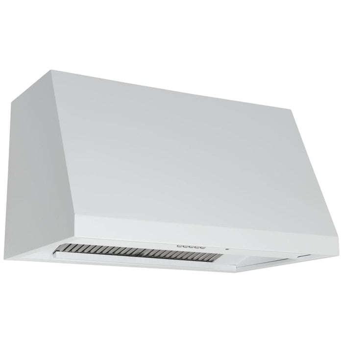 Cafe CVW93644PWM Range Hood, 36 inch Exterior Width, Canopy, 600 CFM, Accepts Both, LED, Dishwasher Safe Filters, Baffle Filter, Matte White colour