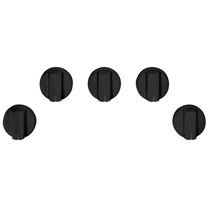 Cafe Gas Cooktop Knob Kit in Flat Black - CXCG1K0PMFB