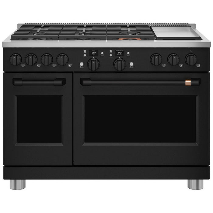 Café CXPR8HKPTFB Gas Range Knob and Handle Set - Matte Black