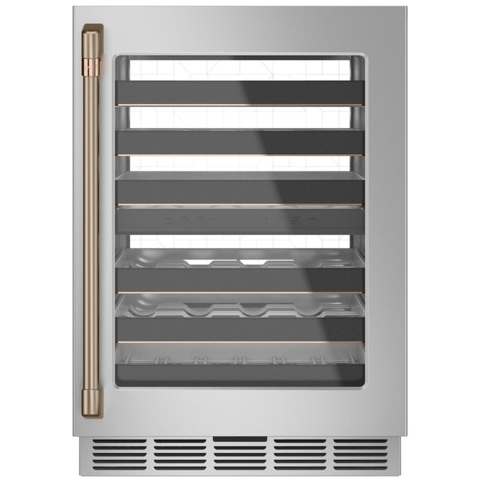 Café Brushed Bronze Wine and Beverage Centre Handle Kit - CXQW1H1PPBZ