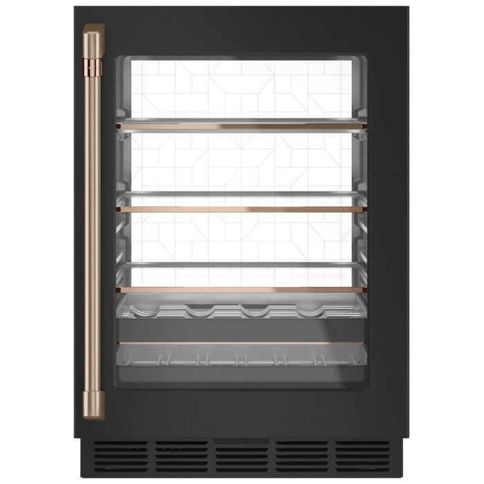 Café Brushed Bronze Wine and Beverage Centre Handle Kit - CXQW1H1PPBZ