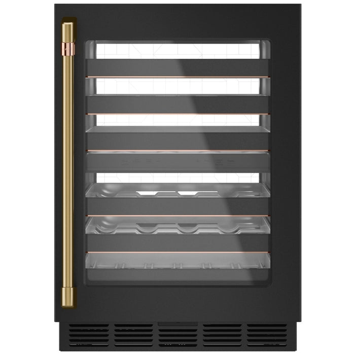 Café Brushed Brass Wine/Beverage Centre Handle Kit - CXQW1H1PPCG