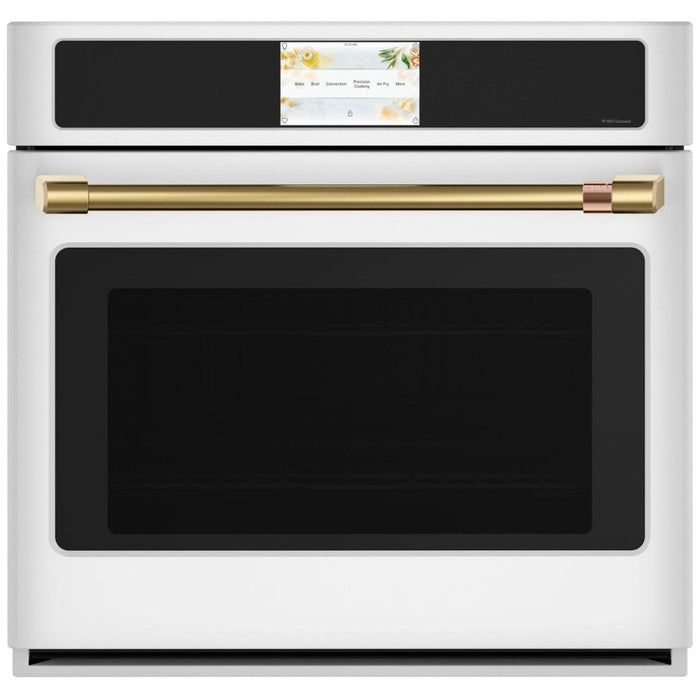 Cafe Single Wall Oven Handle Kit in Brushed Brass - CXWS0H0PMCG