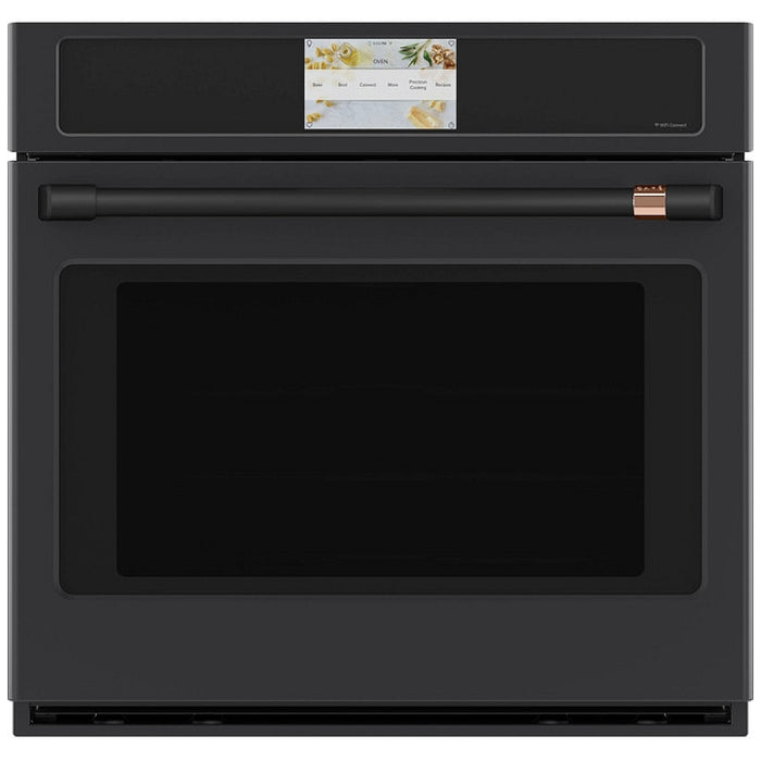 Café Handle for 30 inch Wall Oven in Flat Black - CXWS0H0PMFB