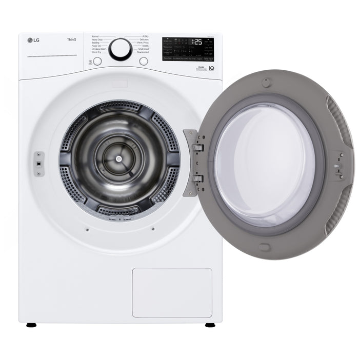 LG DLHC3602W Electric Dryer, 7.8 cu. ft. Dryer Capacity, 11 Dry Cycles, 2 Temperature Settings, Ventless - Heat Pump, Stackable, White colour Ventless (Heat Pump)