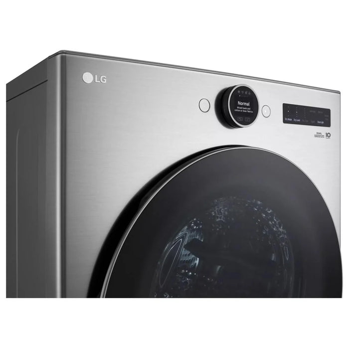 LG DLHC5502V Electric Dryer, 27 inch Width, 7.8 cu. ft. Capacity, Stackable, Steel Drum, Wifi Enabled, Graphite Steel colour