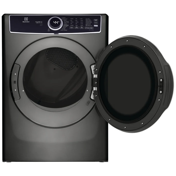 Image of the Electrolux Electric Dryer ELFE763CAT featuring a sleek design with advanced drying technology.