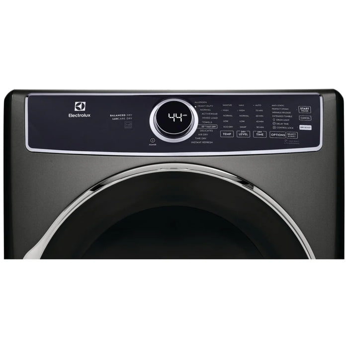 Image of Electrolux Electric Dryer ELFE763CAT, a sleek and efficient electric dryer with advanced features.