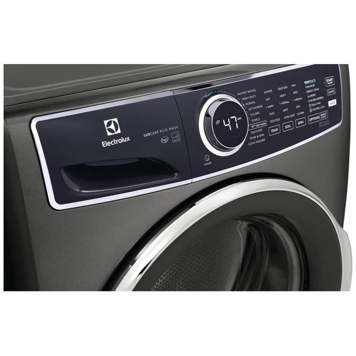 Electrolux ELFW7537AT front load washer in white color.