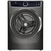 Electrolux ELFW7537AT front load washing machine in stainless steel finish.