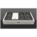 Fulgor Milano 48 inches Gas Cooktop in Stainless Steel.