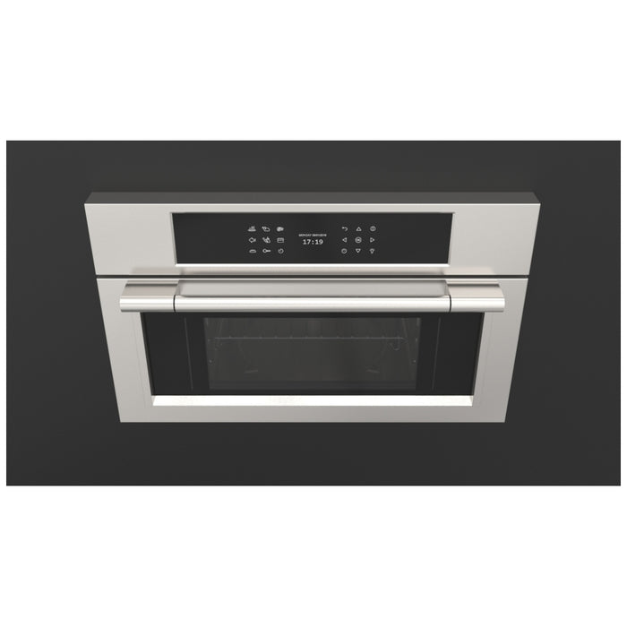 Fulgor Milano Steam Oven F6PSCO30S1: Stainless steel built-in steam oven with advanced features.