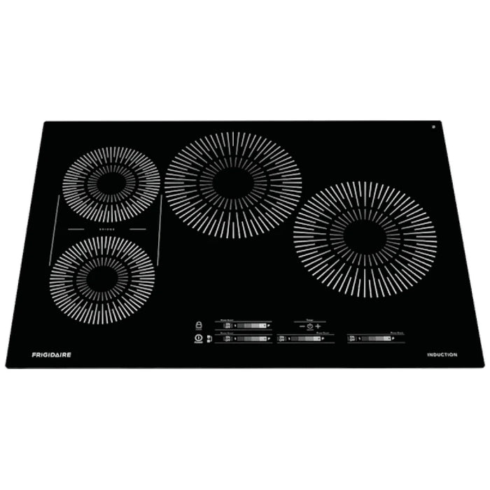 Frigidaire FCCI3027AB Induction Cooktop, 30 inch Exterior Width, 4 Burners, Induction, Black colour
