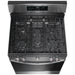 Frigidaire FCRG3083AS Gas Range, 30 inch Exterior Width, Self Clean, Convection, 5 Burners, 5.3 cu. ft. Capacity, Air Fry, Stainless Steel colour

