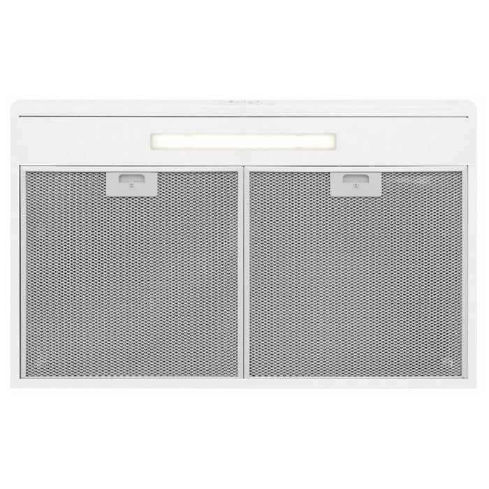Frigidaire FCVW3052AW Range Hood, 30 inch Exterior Width, Under-Cabinet, 2, 220 CFM, 2.7, LED, Dishwasher Safe Filters, 2, White colour