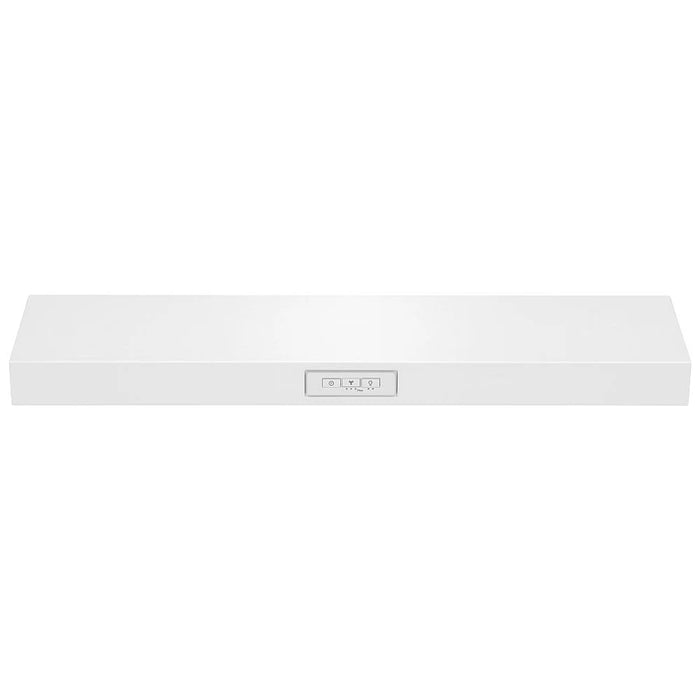 Frigidaire FCVW3052AW Range Hood, 30 inch Exterior Width, Under-Cabinet, 2, 220 CFM, 2.7, LED, Dishwasher Safe Filters, 2, White colour