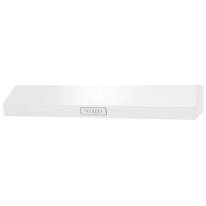Frigidaire FCVW3052AW Range Hood, 30 inch Exterior Width, Under-Cabinet, 2, 220 CFM, 2.7, LED, Dishwasher Safe Filters, 2, White colour