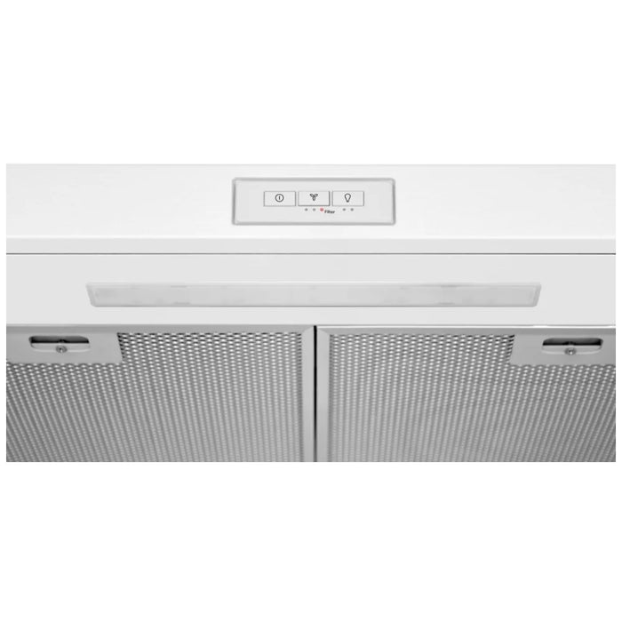 Frigidaire FCVW3052AW Range Hood, 30 inch Exterior Width, Under-Cabinet, 2, 220 CFM, 2.7, LED, Dishwasher Safe Filters, 2, White colour