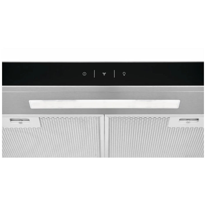 Frigidaire FCVW3062AS Range Hood, 30 inch Exterior Width, Under-Cabinet, Under-Cabinet, 330 CFM, 10.1, LED, Dishwasher Safe Filters, Aluminum Mesh & Charcoal Filters, Stainless Steel colour