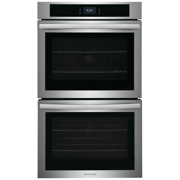 Frigidaire FCWD3027AS Double Wall Oven, 30 inch Exterior Width, Convection, Self Clean, 10.6 cu. ft. Capacity, Stainless Steel